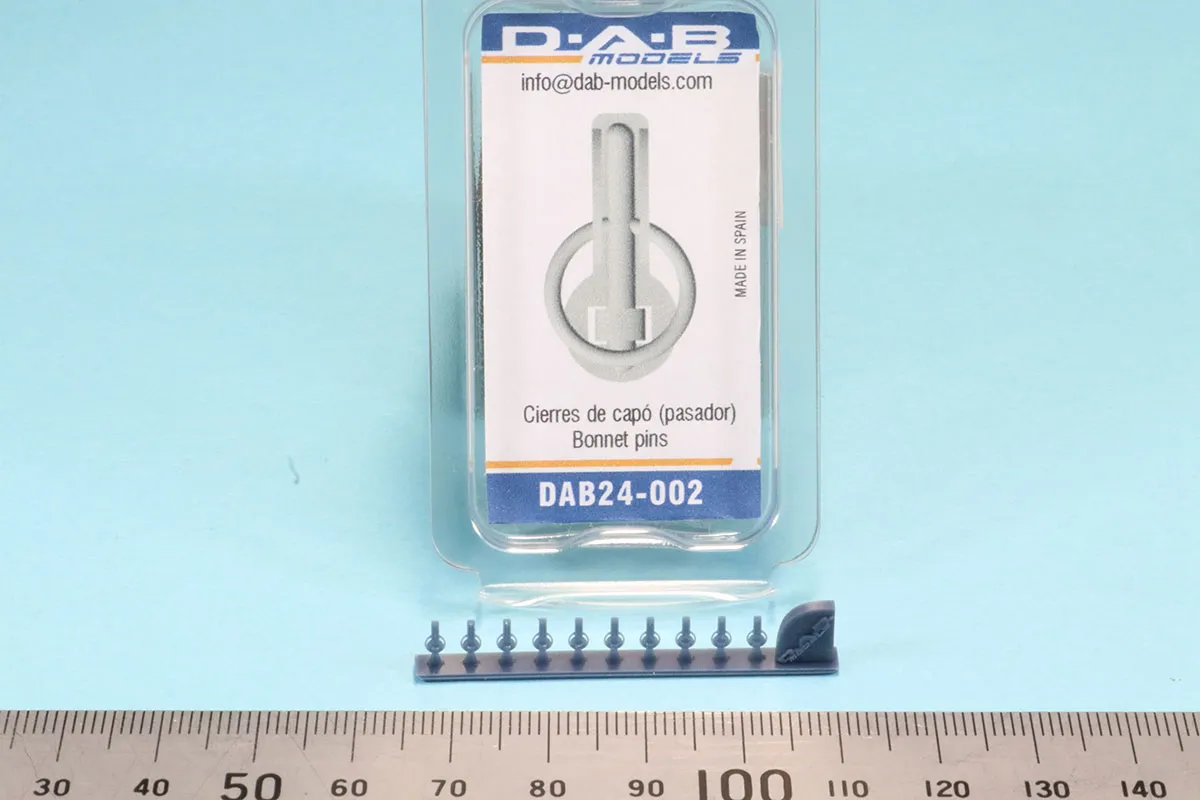 DAB Models 1/24 キャッチピン タイプA 10個入り　DAB24-002