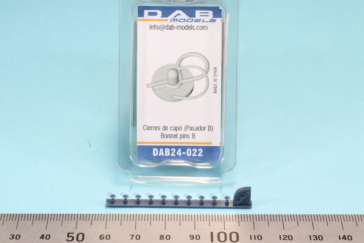DAB Models 1/24 キャッチピン タイプB 10個入り　DAB24-022