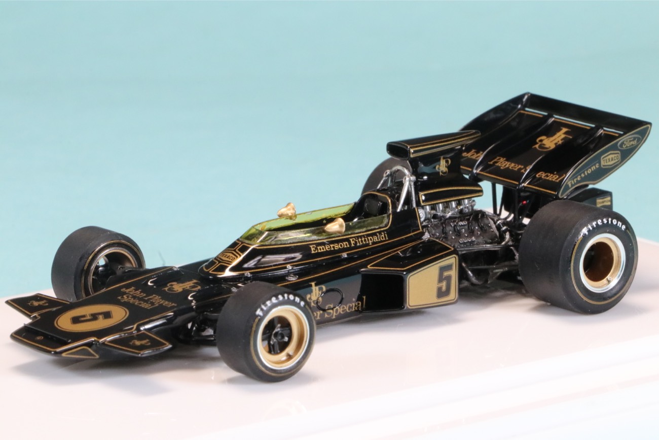 ロムファクトリー 1/43 ロータス 72D スペインGP 1972 E.フィッティパルディ　RFK333_MT