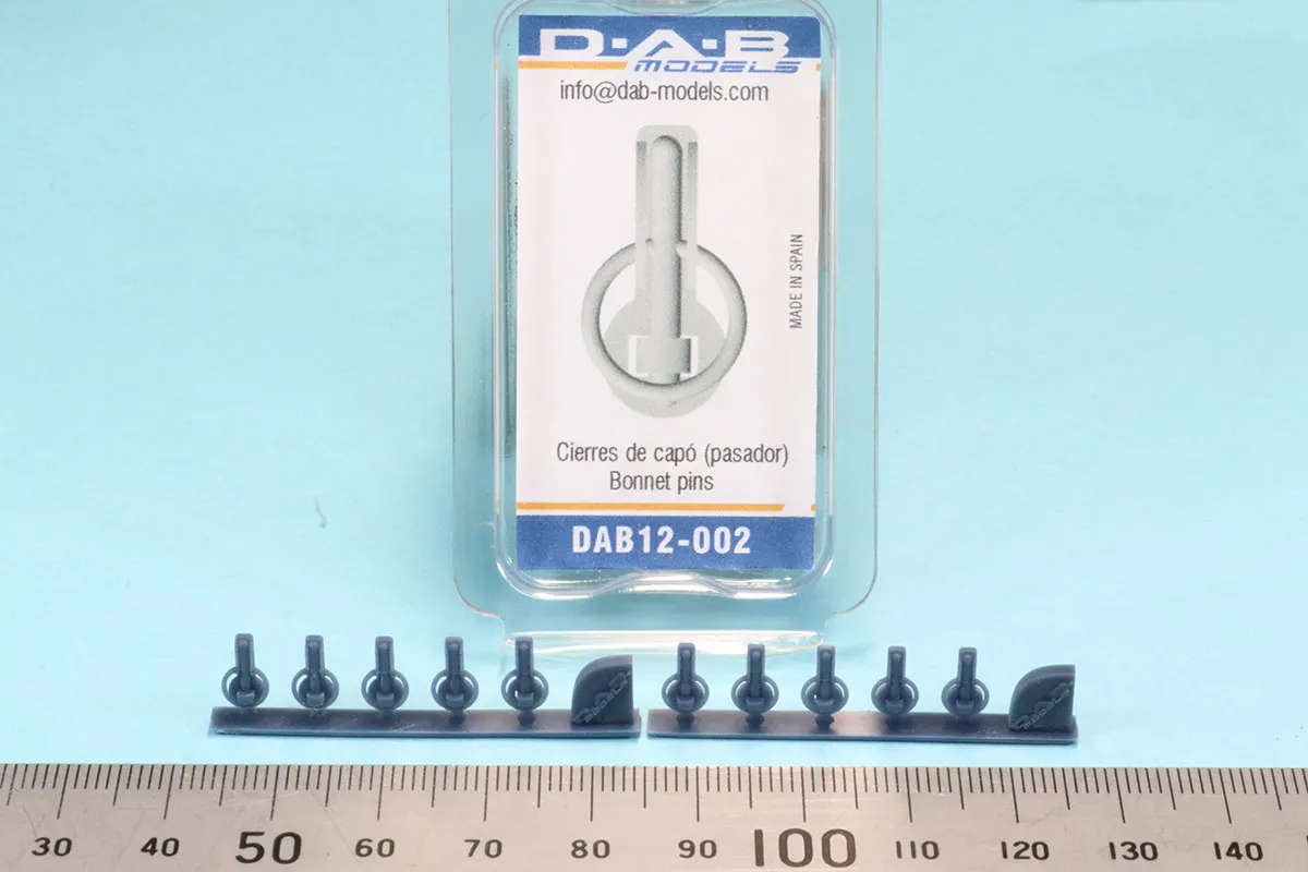 DAB Models 1/12 キャッチピン タイプA 10個入り　DAB12-002