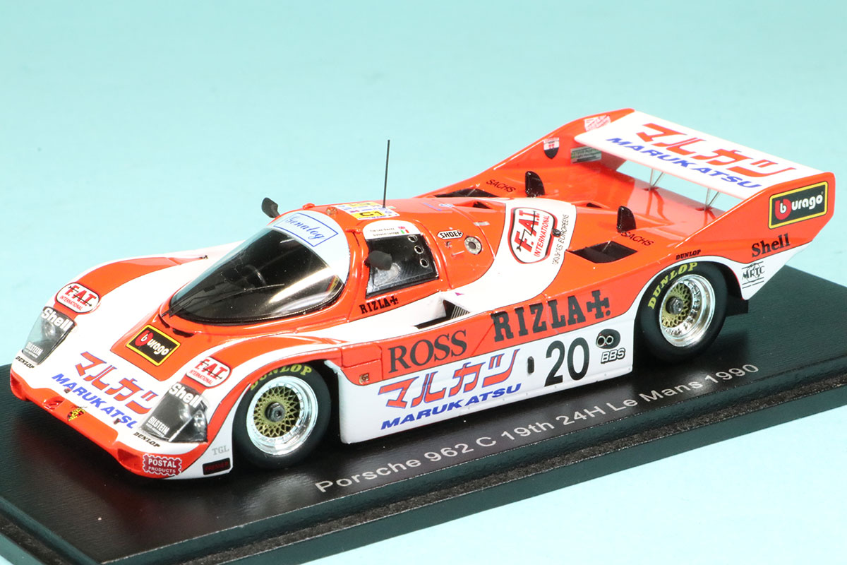 スパーク 1/43 ポルシェ 962C ルマン 24h 1990 19th No.20　S9881