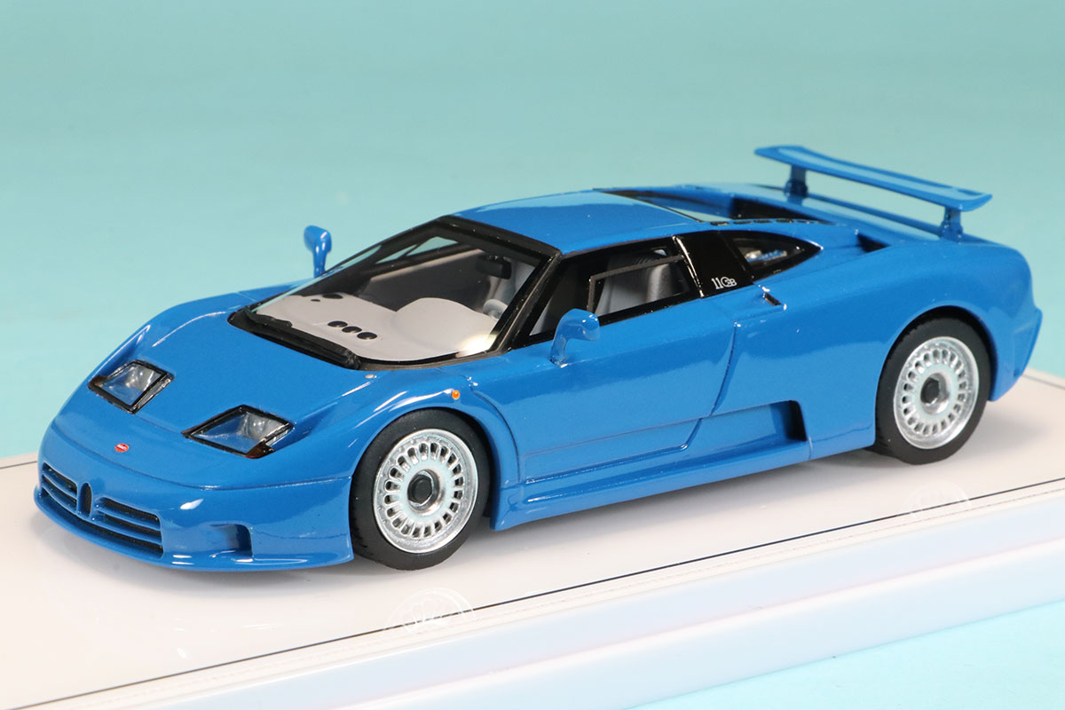 トゥルースケールモデル 1/43 ブガッティ EB110 GT ブルー ブガッティ　TSM430674
