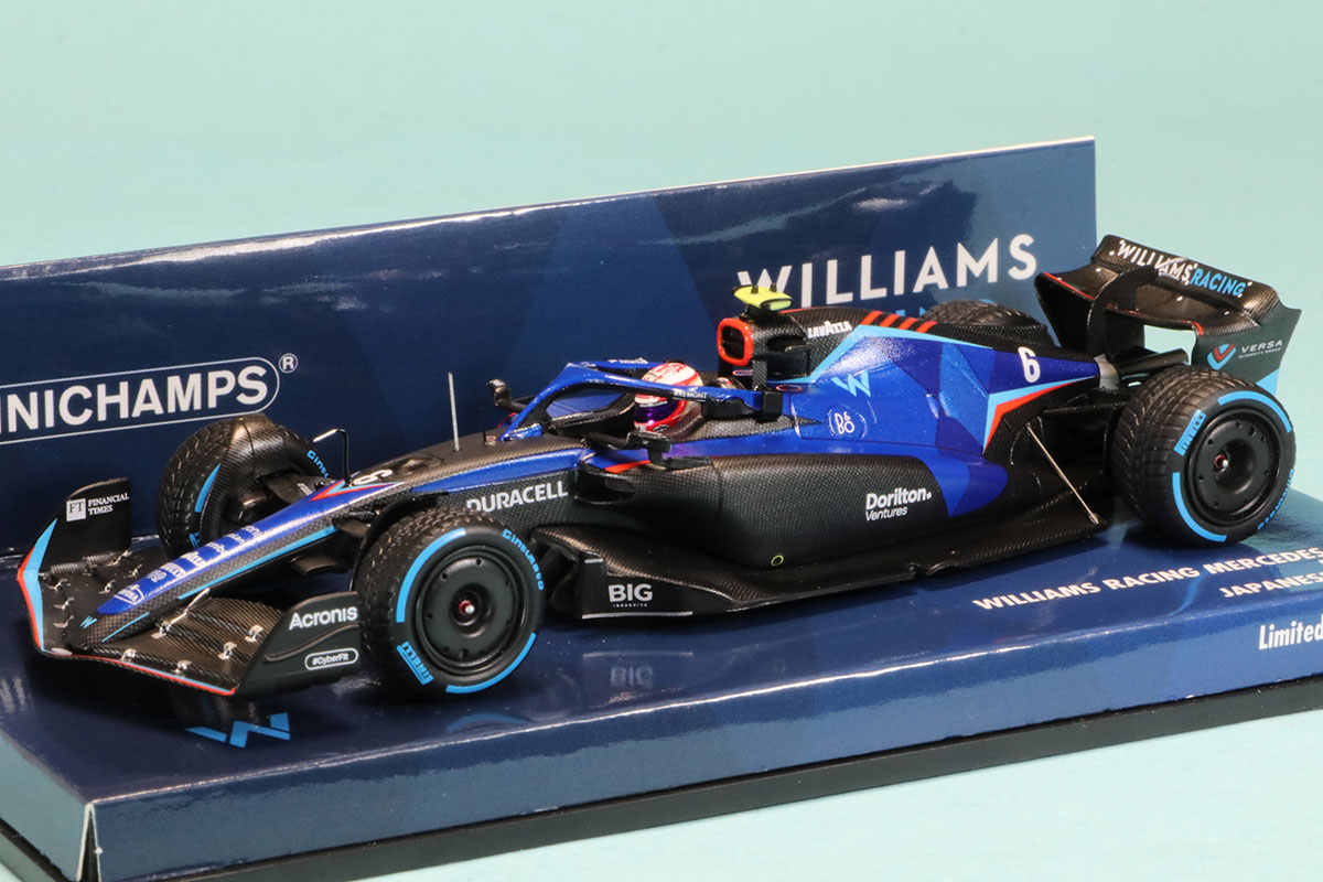 ミニチャンプス 1/43 ウィリアムズ FW44 ニコラス ラティフィ 日本GP 2022　417221806