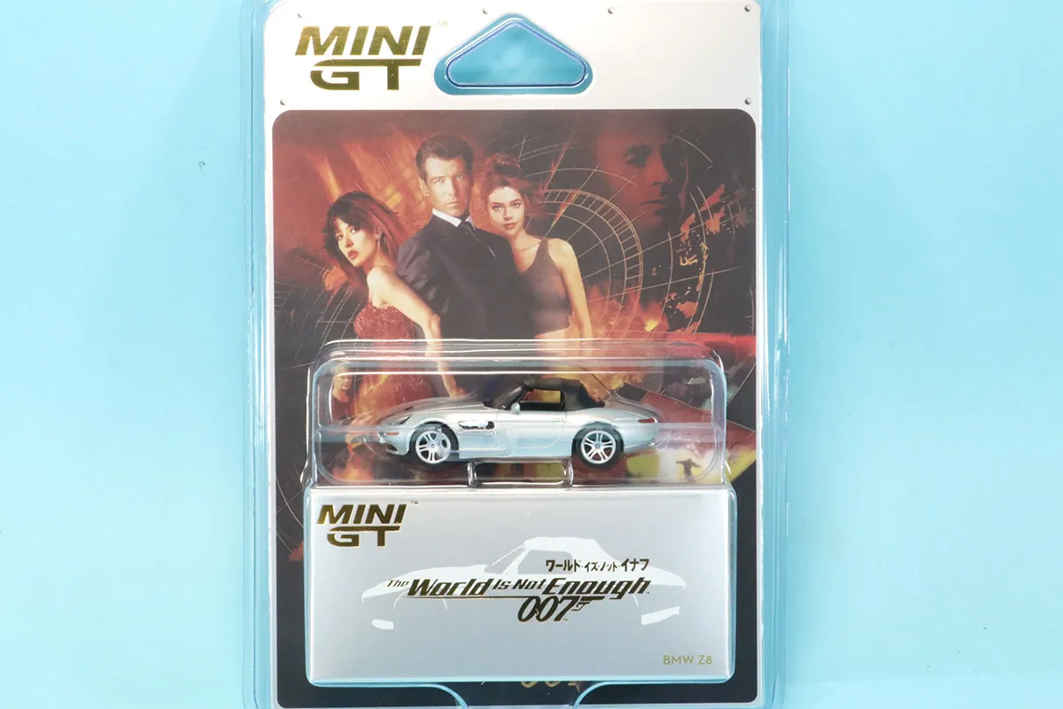 MINI-GT 1/64 BMW Z8 「ワールド・イズ・ノット・イナフ」(2000)日本限定パッケージ　MGT00906-007J