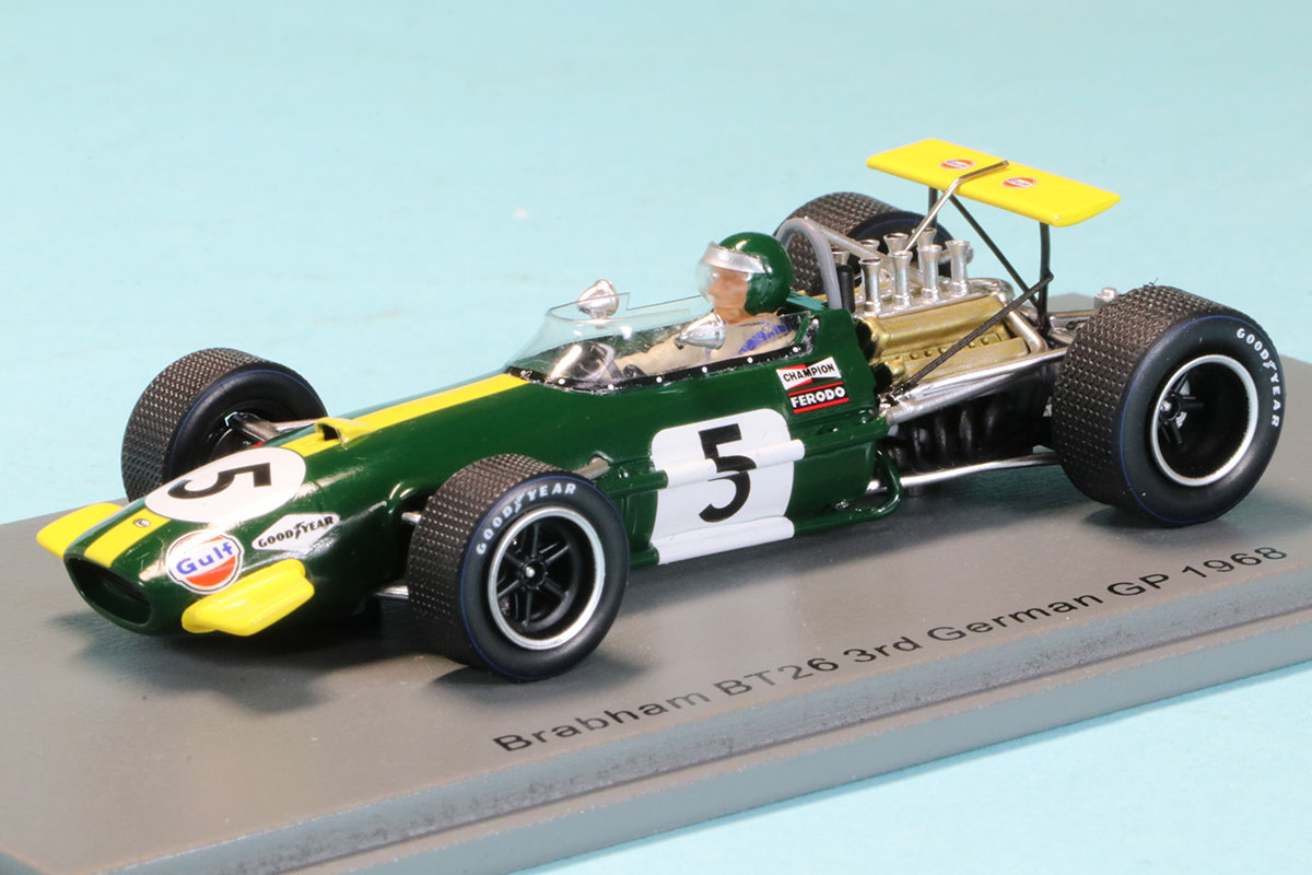 スパーク 1/43 ブラバム BT26 ドイツGP 1968 J.リント　S8312