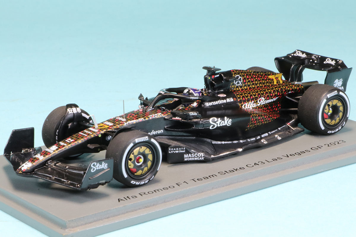 d*9様 スパークF1 1/43 アルファロメオ C43 ラスベガスGP 202 スパーク 1/43 アルファロメオ C43 ラスベガス GP 2023 V