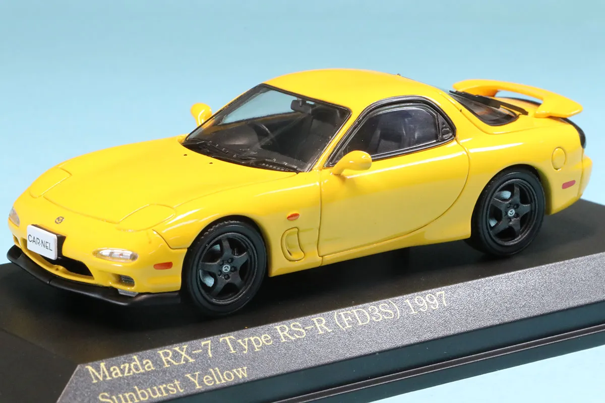 1/43　イグニッションモデル　MAZDA　RX-7　FD3S　TYPE RS 1/43 Mazda RX-7 (FD3S) Type RS Black ※TE37 Type Wheel