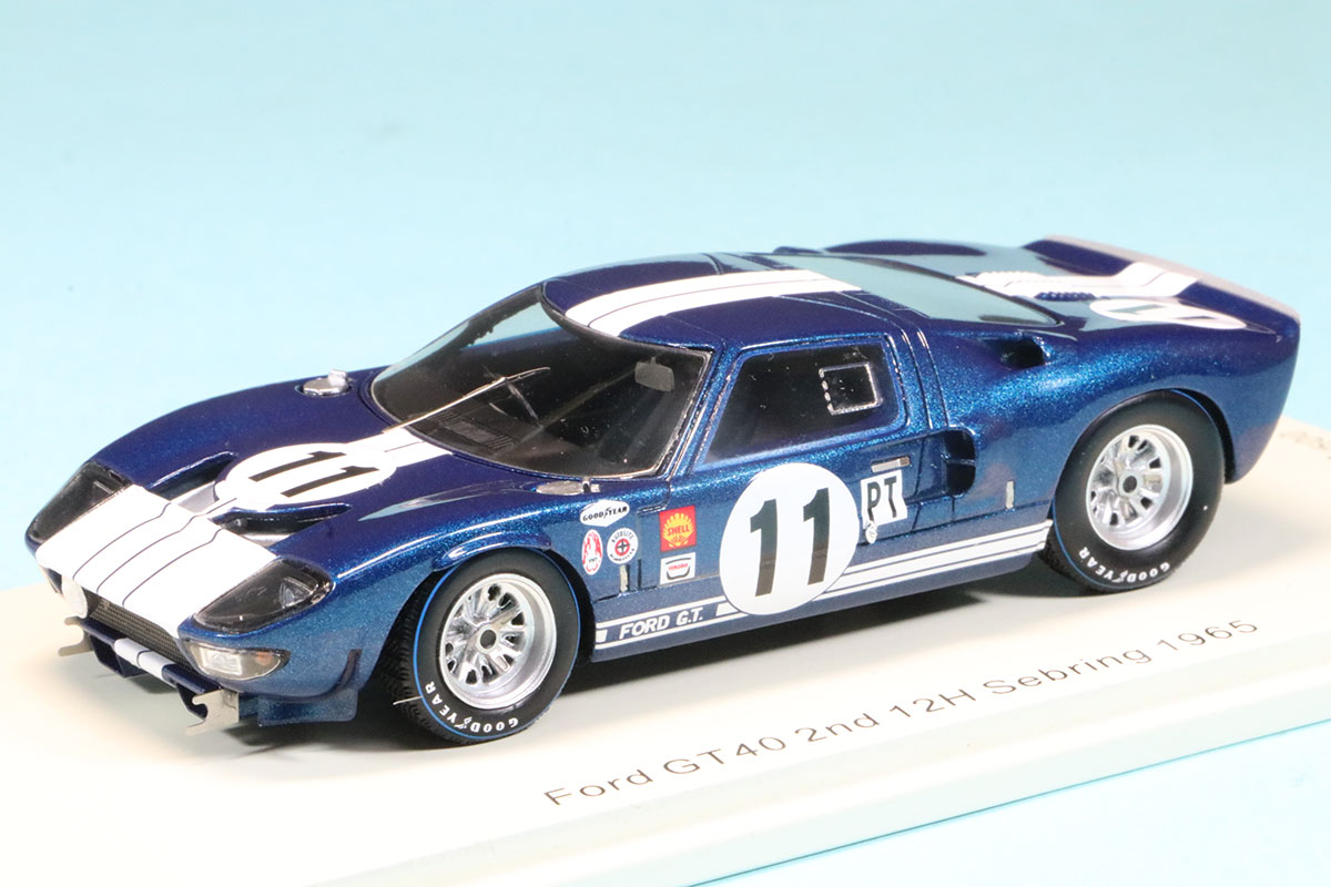 ベルギー製 【開封済み・未使用】SPARK スパーク 1/18 フォード GT 40