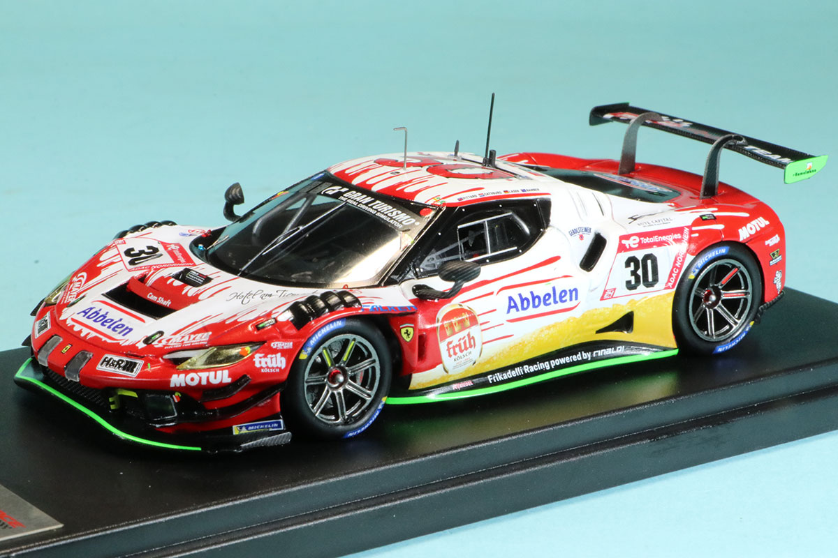 ルックスマート 1/43 フェラーリ 296 GT3 ニュル 24h 2023 No.30