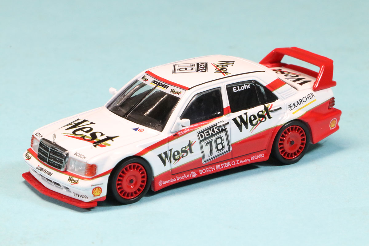 MINI-GT 1/64 メルセデス ベンツ 190E 2.5-16 Evo.2 DTM 1991 No.78 (LHD)　MGT00395-L