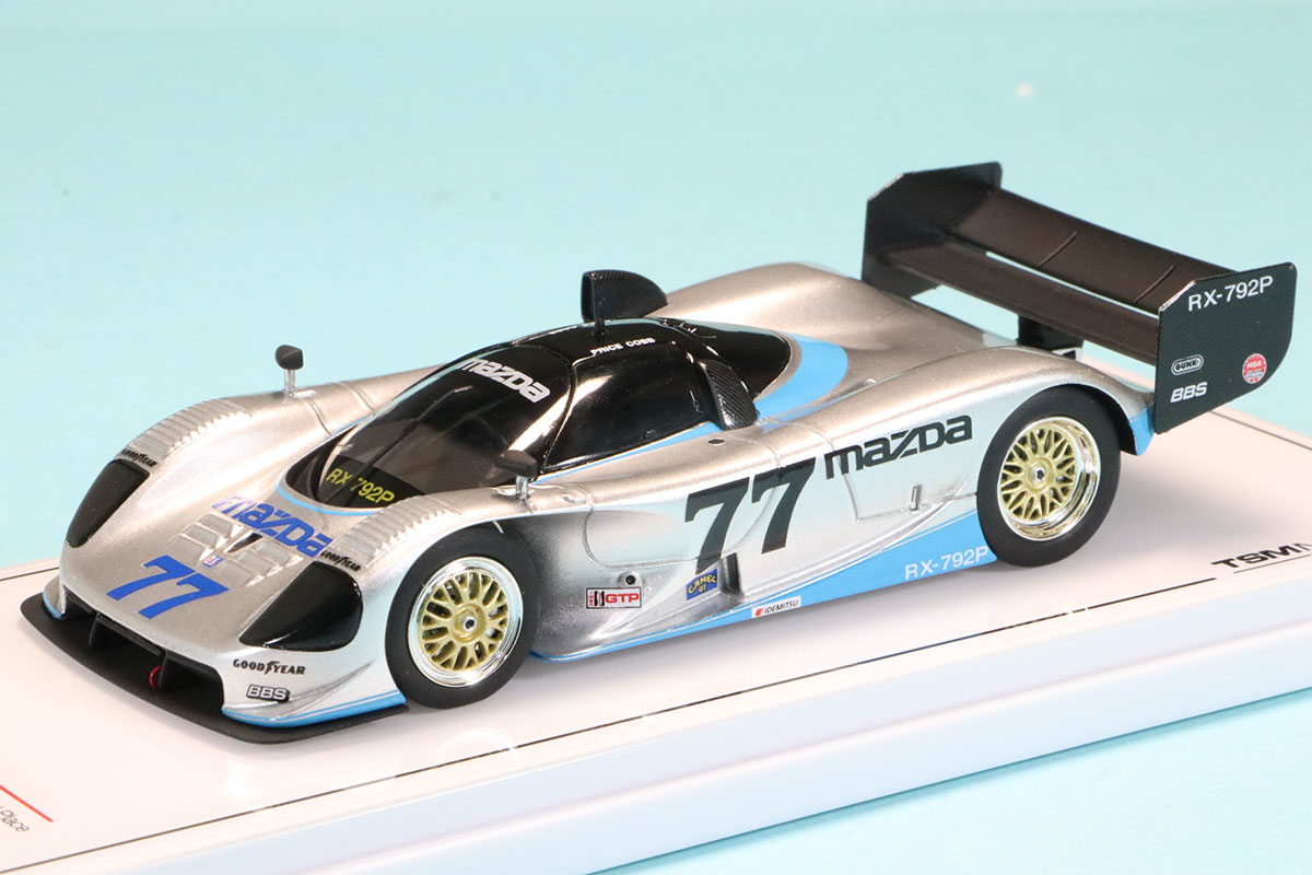 トゥルースケール 1/43 マツダ RX-792P IMSA ワトキンスグレン 1992 No.77 2nd　TSM430651