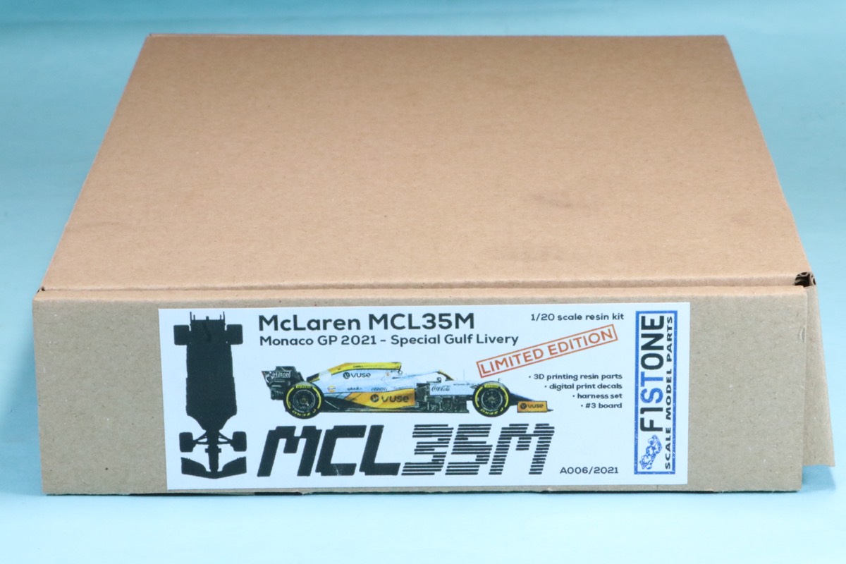 F1-Stone 1/20 3Dプリントキット マクラーレン MCL35M モナコGP 2021 L