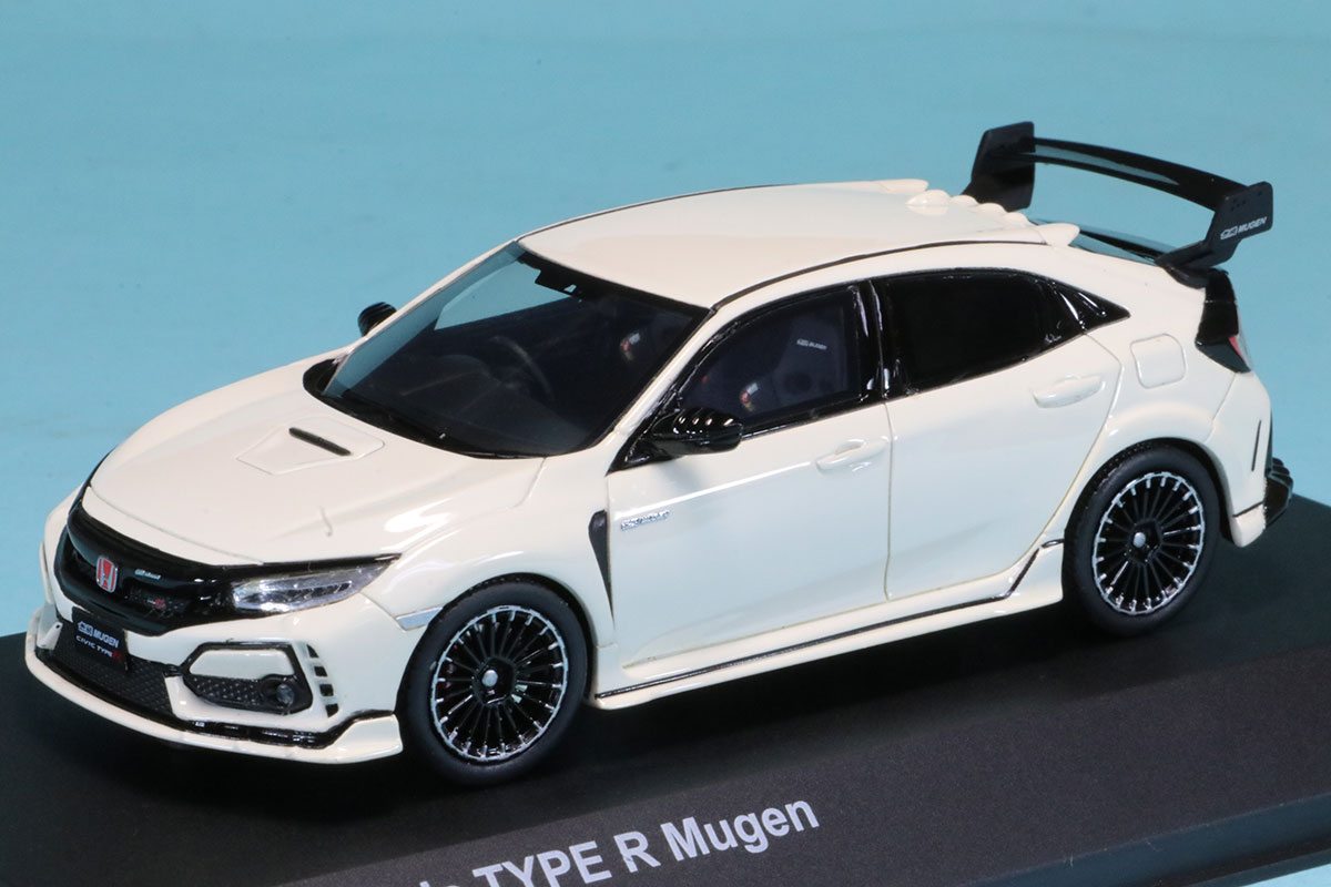 京商 1/43 ホンダ シビック タイプR 無限 ホワイト KSR43123W