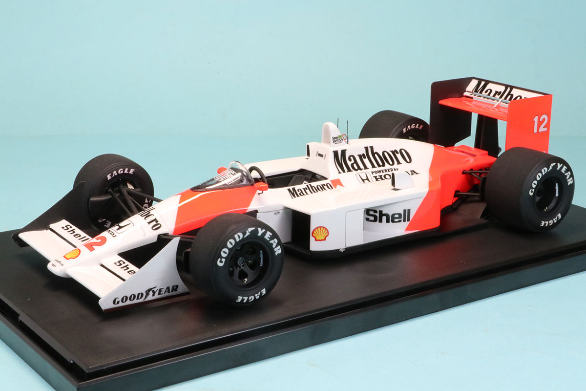 [受注製作見本] ロムファクトリー 1/20 マクラーレン MP4/4 デトロイトGP  1988 A.セナ ウィナー　RFT20022_YS