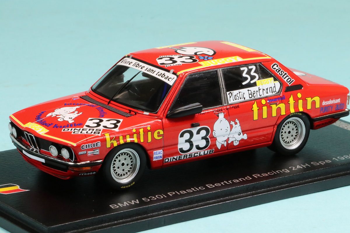 スパーク 1/43 BMW 530i スパ 24h 1980 NO.33　100SPA10