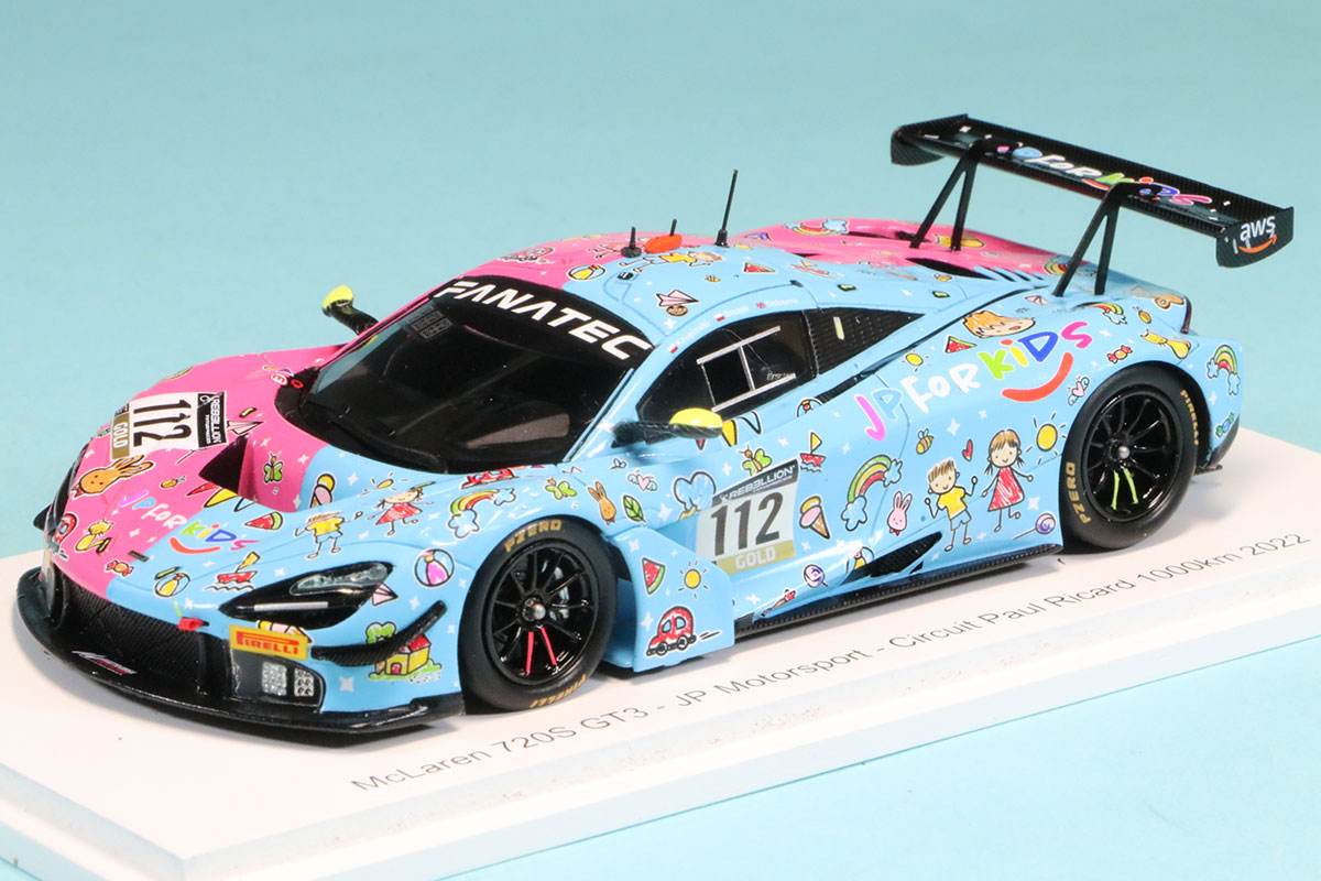 スパーク 1/43 マクラーレン 720S GT3 ポールリカール 1000km 2022 No.112　SP427