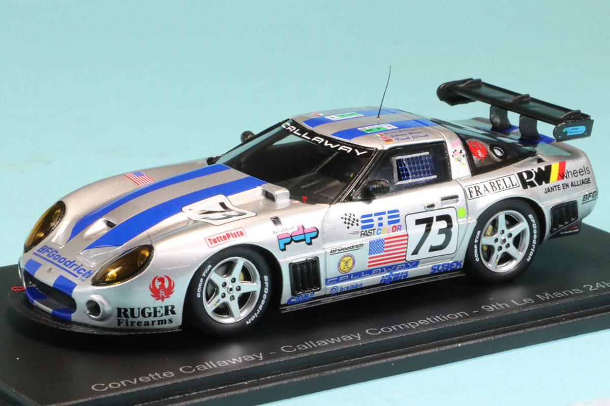 スパーク 1/43 コルベット キャラウェイ ルマン 1995 No.73