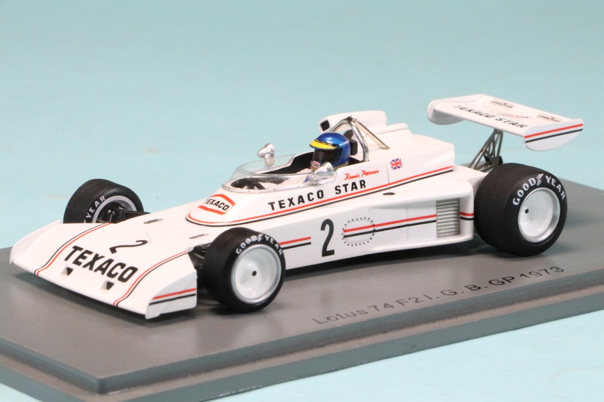 スパーク 1/43 ロータス 74 F2 I.G.B.GP 1973 R.ピーターソン S7303