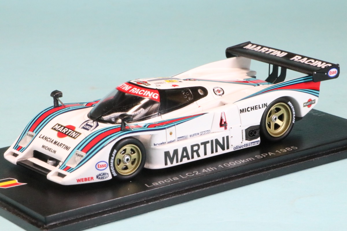 スパーク 1/43 ランチア LC2 スパ 1000km 1985 4th No.4 SB228