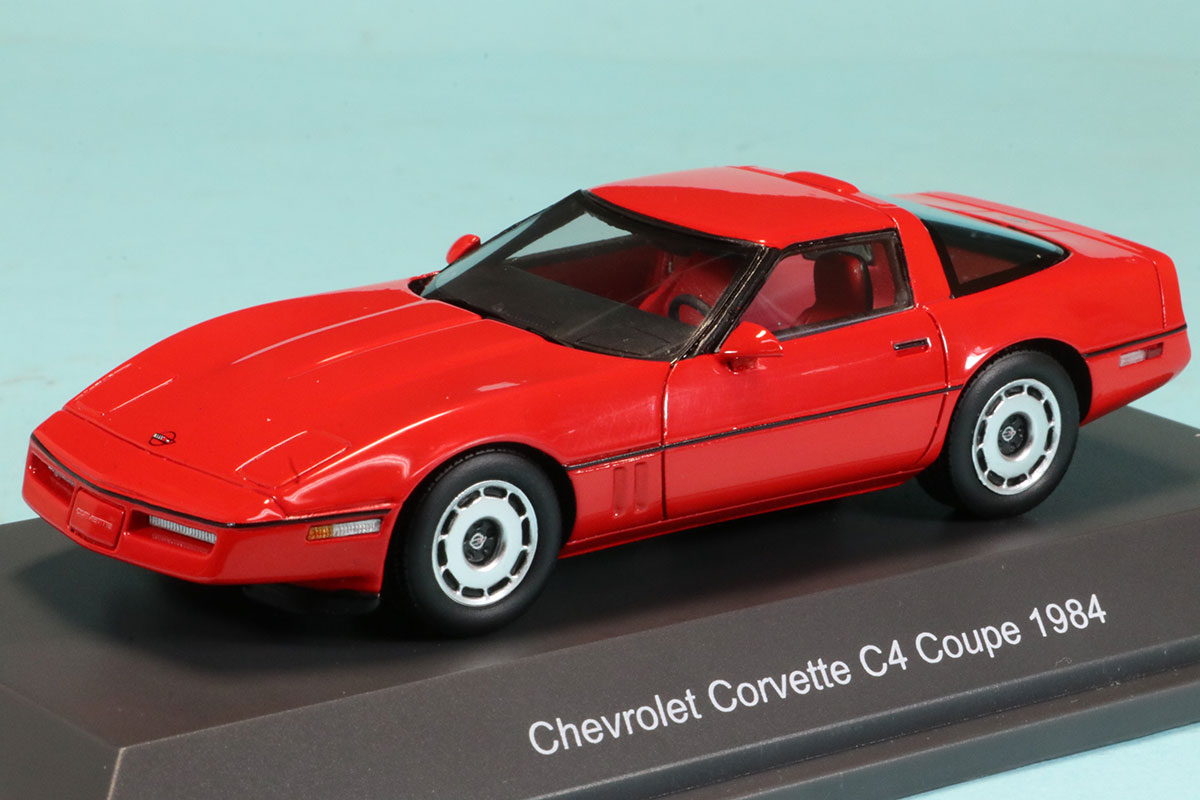 シュコー 1/43 コルベット C4 レッド　450926500