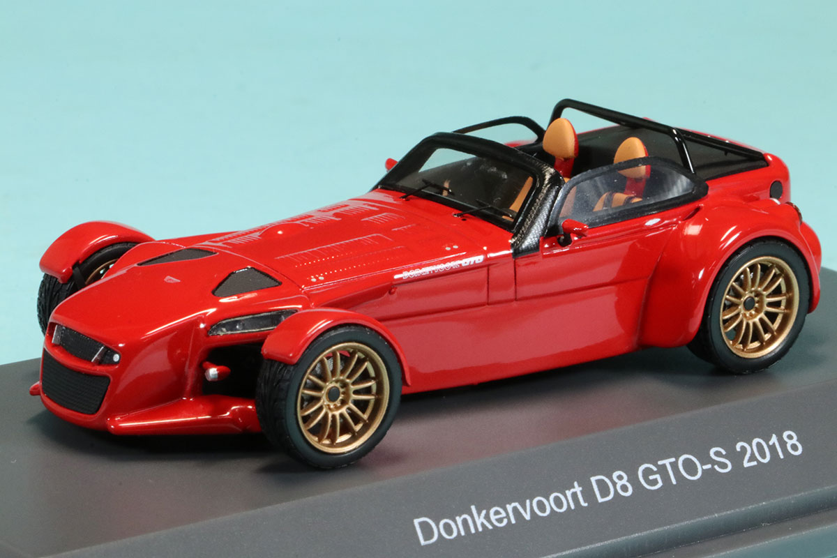 シュコー 1/43 ドンカーブート D8 GTO-S 2018 レッド 450934000