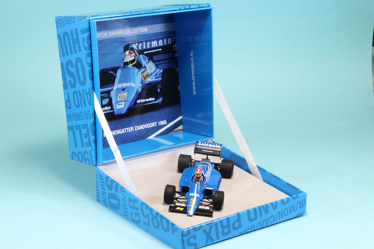 GPワールド特注スパーク 1/43 オゼッラ FA1G オランダGP 1985 H.ロテンガッター　GPWS1985