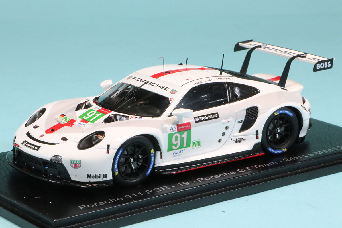 スパーク 1/43 ポルシェ 911 RSR-19 ルマン 2021 LMGTE-Pro No.91　S8263