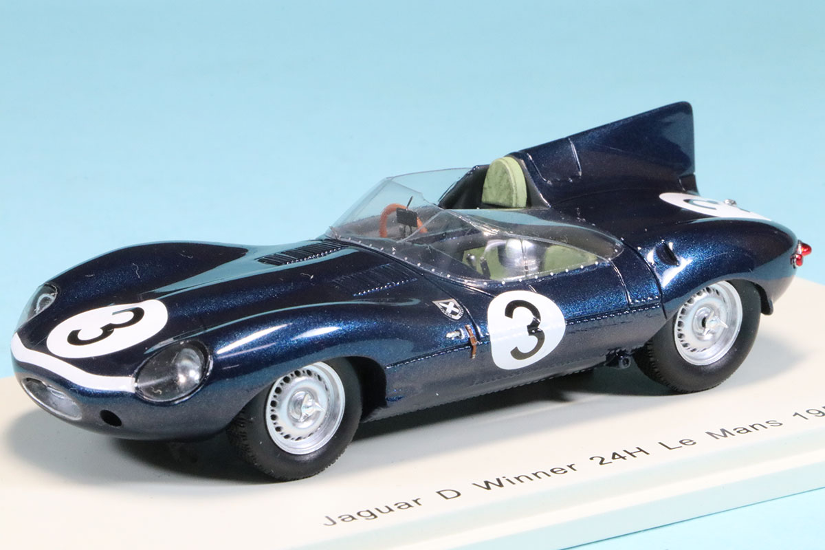 スパーク 1/43 ジャガー Dタイプ ルマン 1957 No.3 ウィナー 43LM57