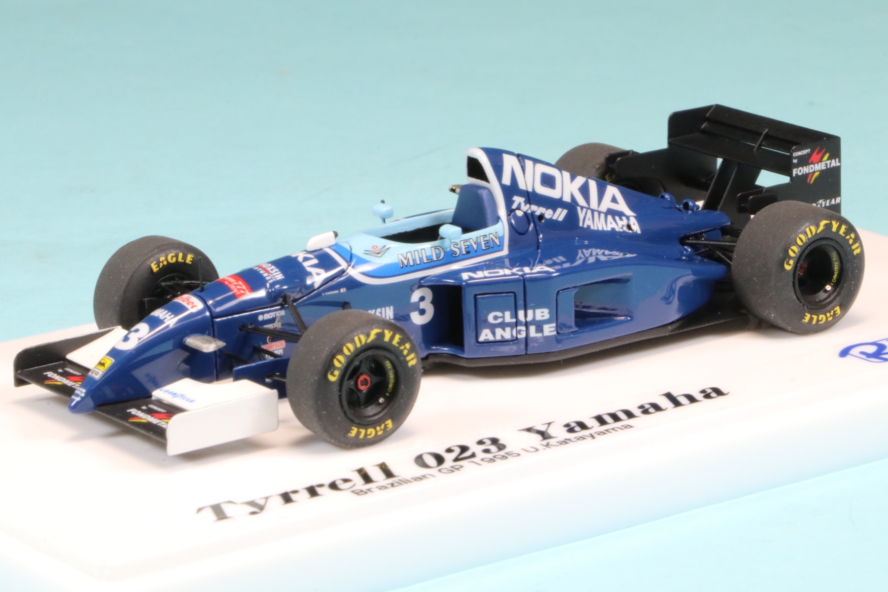 [受注製作見本] ロムファクトリー 1/43 ティレル 023 ブラジルGP 1995 片山右京　RFMET36