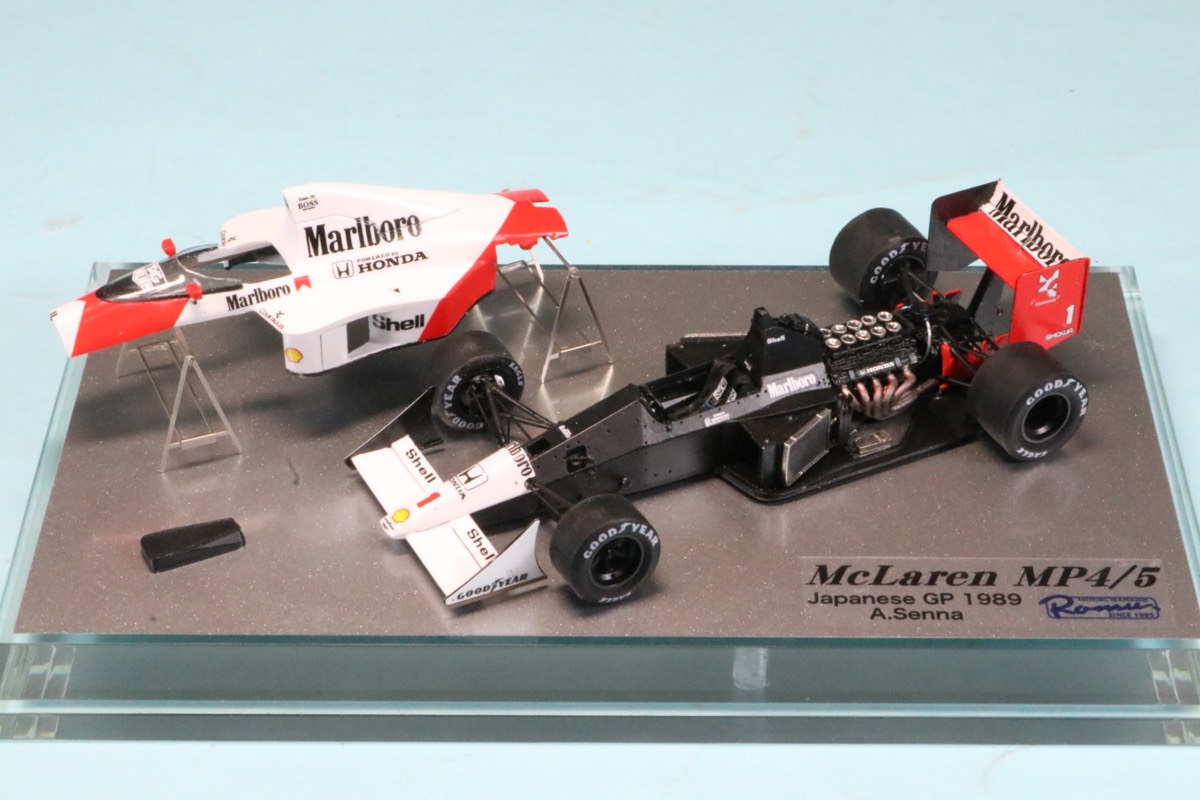ロムファクトリー 1/43 マクラーレン MP4/5 日本GP 1989 A.セナ　RFK809_KI