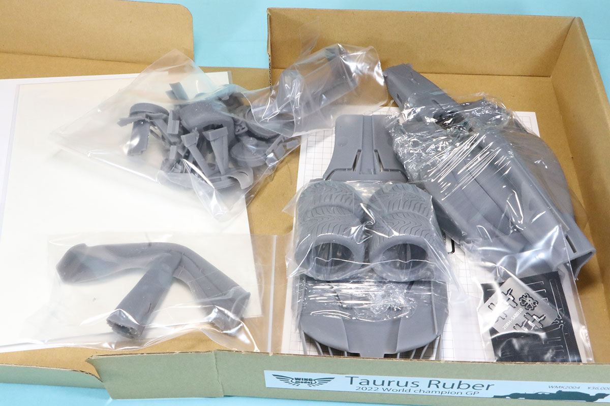 ウイングモデル 1/20 3Dプリントキット タウラス ルベル 2022 Rd