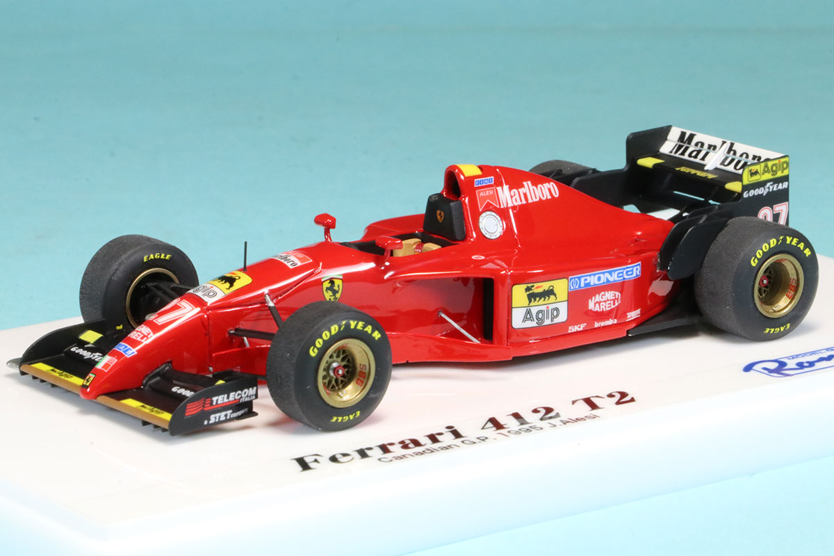 ロムファクトリー 1/43 フェラーリ 412 T2 カナダGP  1995 J.アレジ　RFTMK202_YS