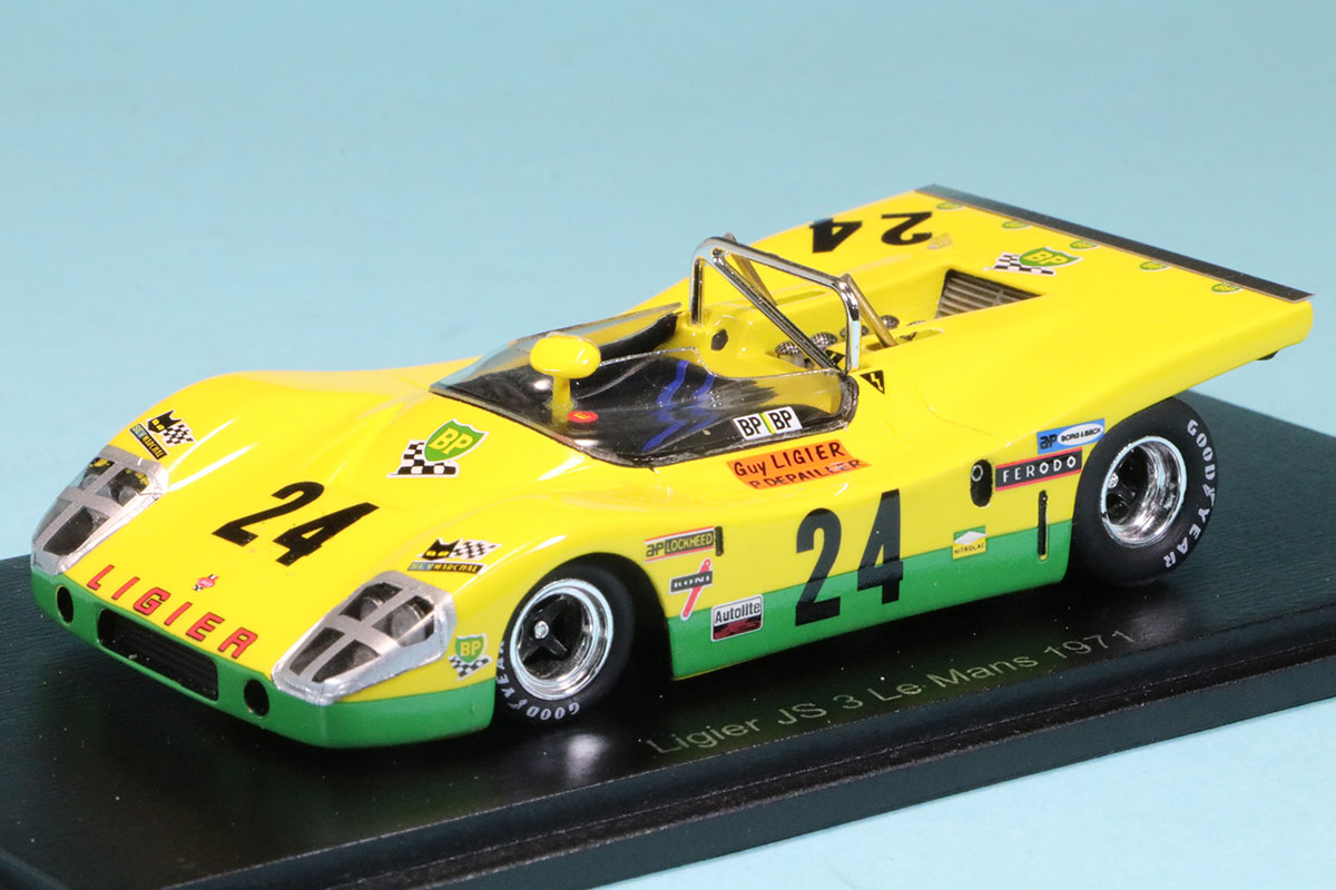 スパーク 1/43 リジェ JS3 ルマン 24h 1971 No.24 S8620 ミニカー