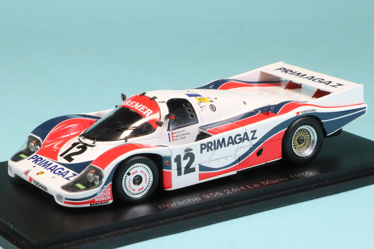 スパーク 1/43 ポルシェ 956 プリマカズ ルマン 1986 No.12 S9869
