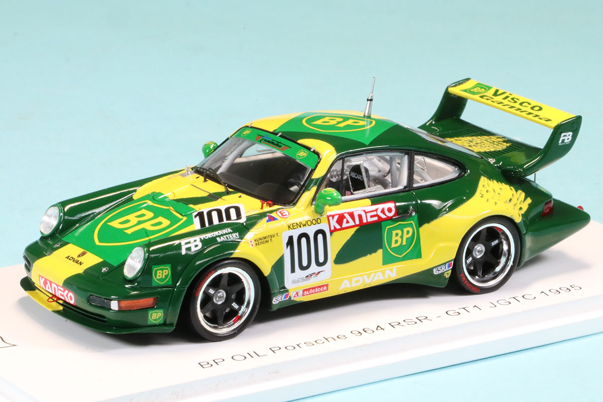 スパーク 1/43 BPオイル ポルシェ 911 964 JGTC 1995 No.1000