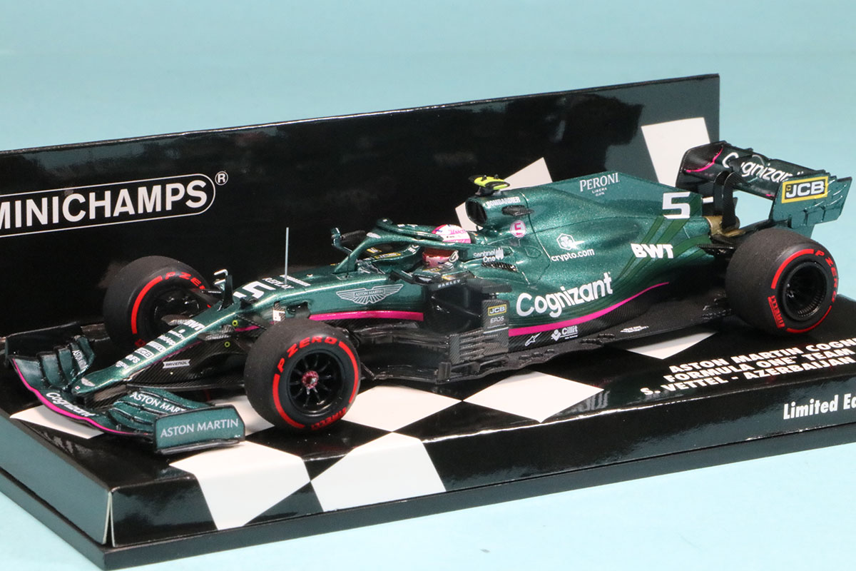 ミニチャンプス 1/43 アストン マーチン AMR21 アゼルバイジャン