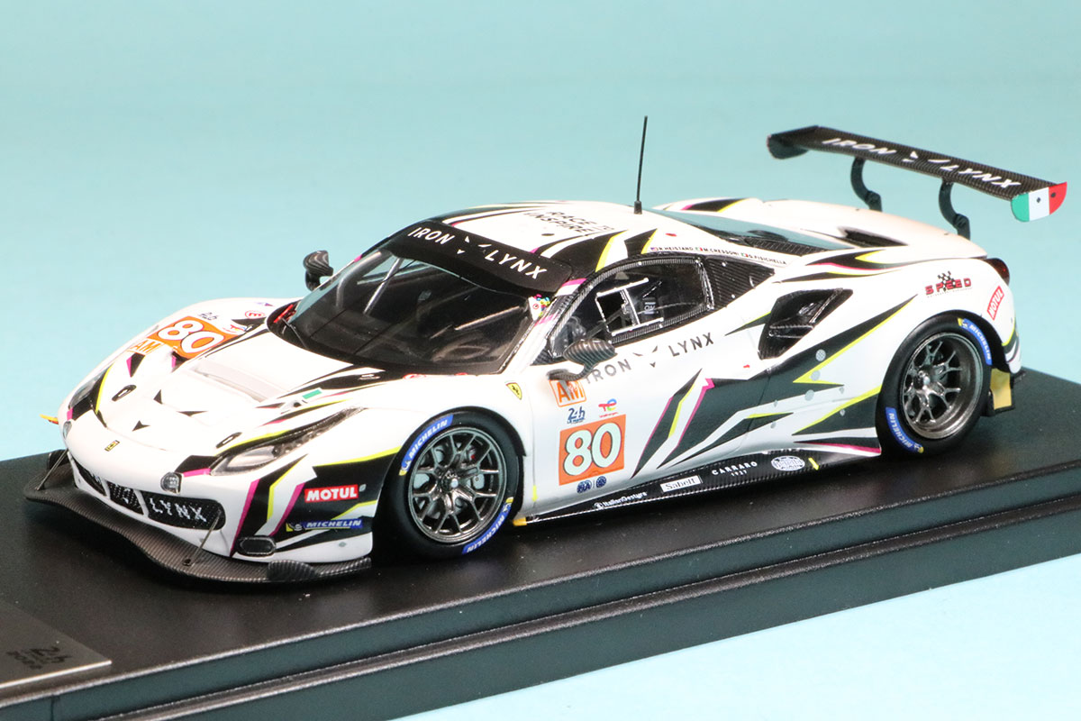 ルックスマート 1/43 フェラーリ 488 GTE Evo ルマン 2022 No.80　LSLM152