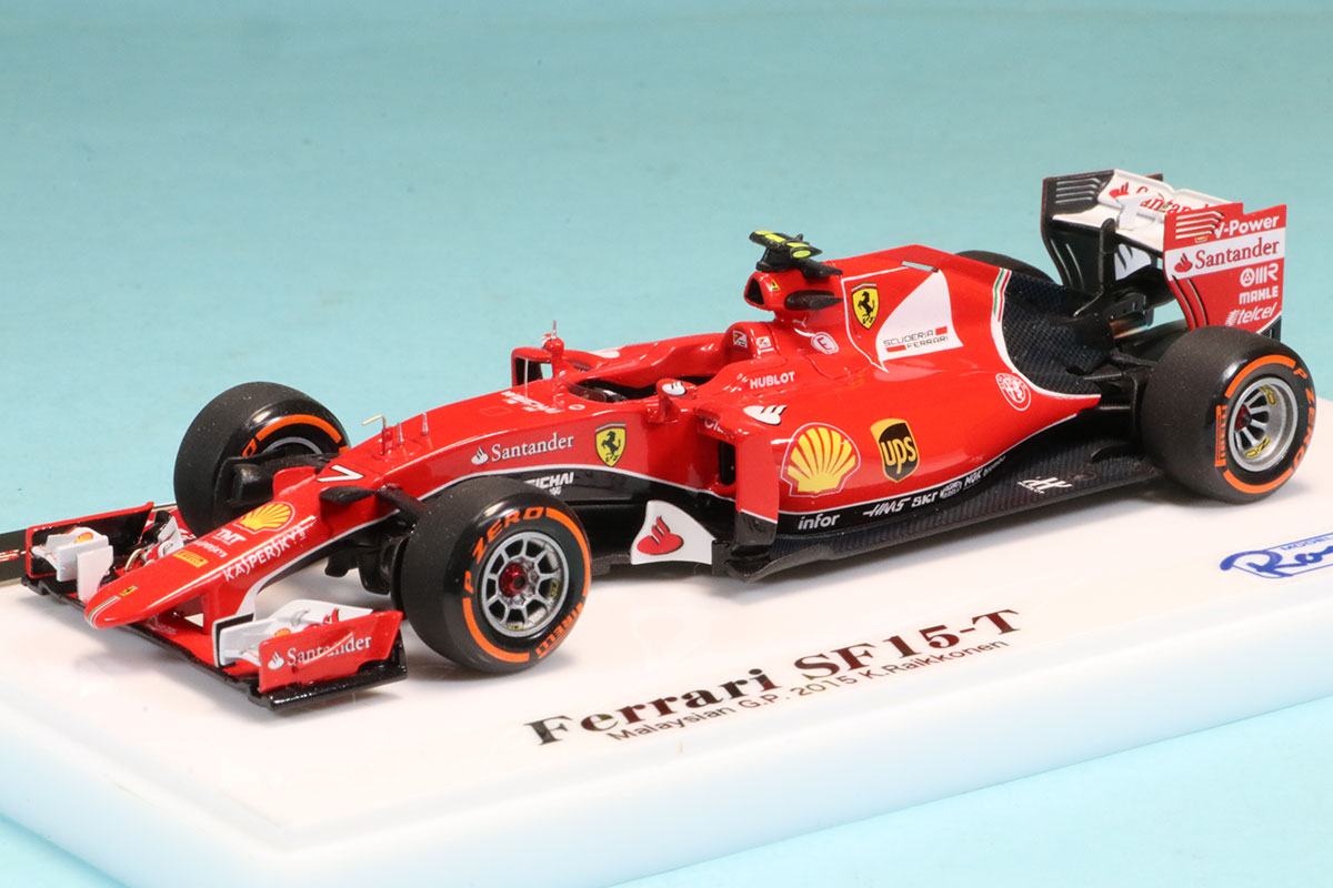 ロムファクトリー 1/43 フェラーリ SF15-T マレーシアGP 2015 K.ライコネン　RFTMK429_SM