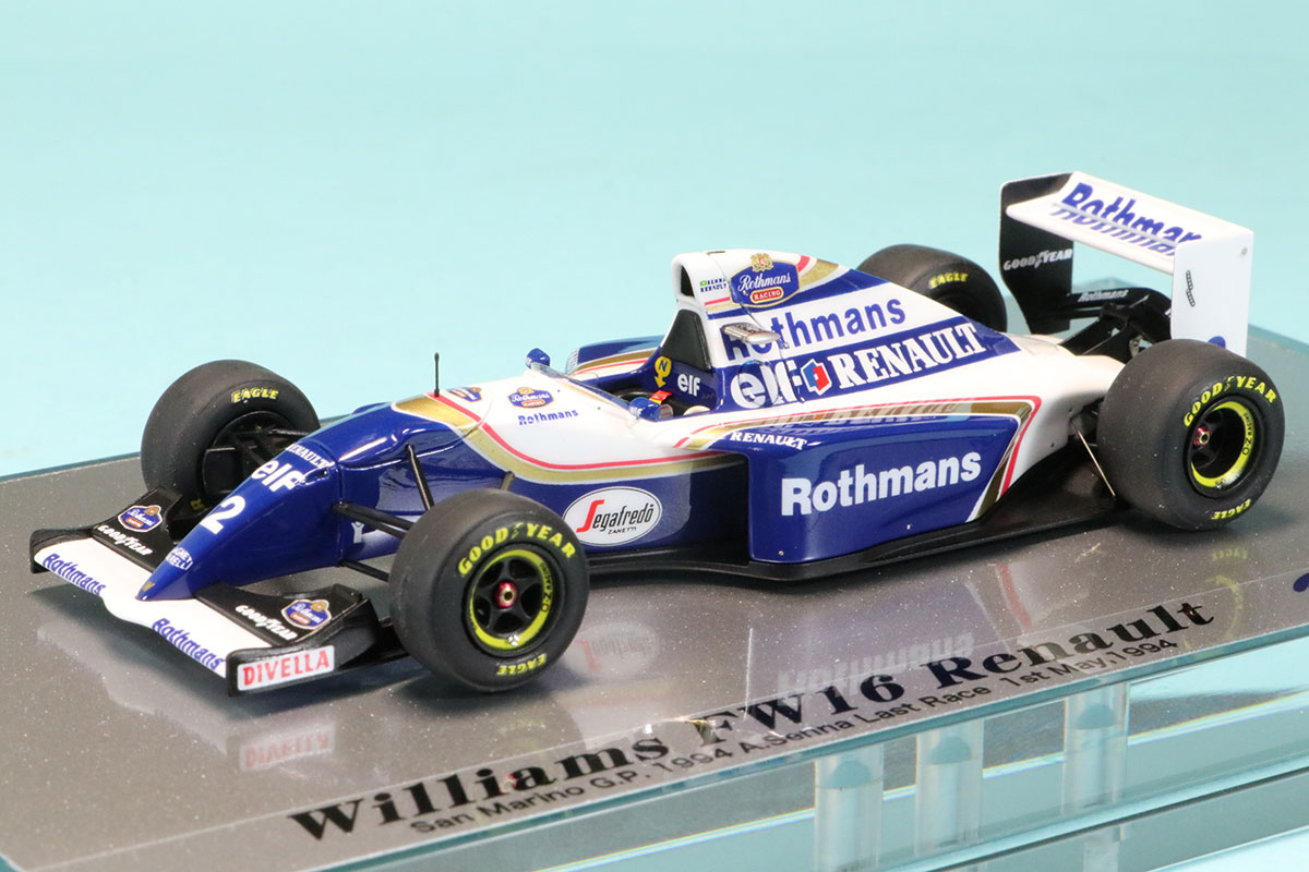 ★1/43★ウィリアムズ ルノー FW16★A.セナ★1994 サンマリノGP★ 1/43☆ウィリアムズ ルノー FW16☆A.セナ☆1994 サンマリノGP仕様