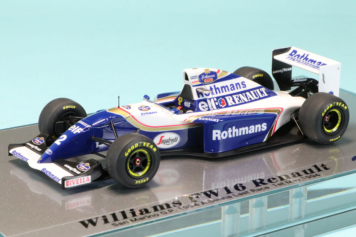 ロムファクトリー 1/43 ウィリアムズ FW16 サンマリノ GP 1994 A.セナ ラストレース ハイグレード版　RFSLK134_TI