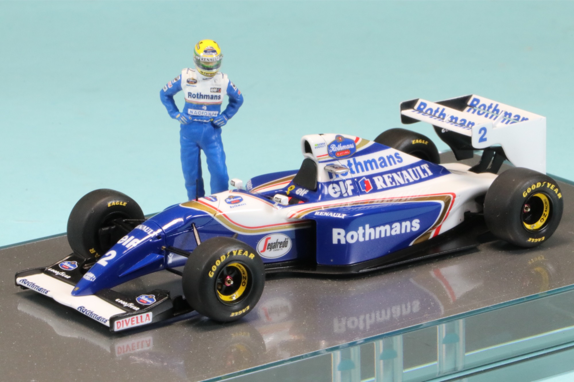 ロムファクトリー 1/43 ウィリアムズ FW16 パシフィックGP 1994 A.セナ ハイグレードモデル ワンオフ　RFTMK180P_TI