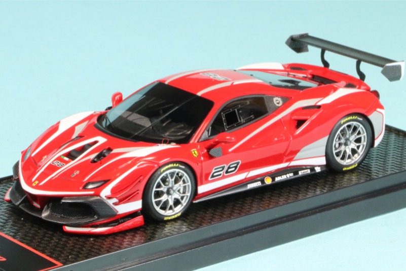 BBR 1/43 フェラーリ 488 チャレンジ 2020 レッド　BBRC237