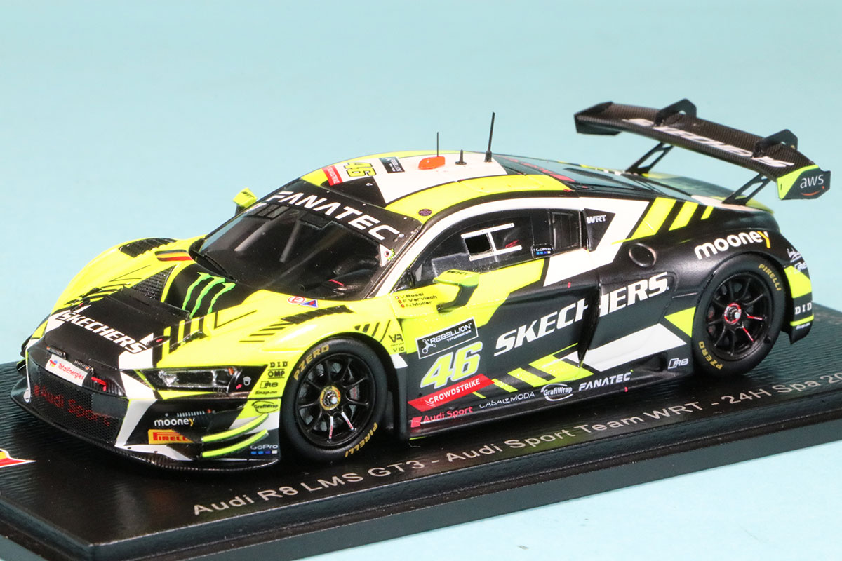 スパーク 1/43 アウディ R8LMS GT3 EVO サンテロック 特注品 スパーク 1/43 アウディ R8 LMS GT3 Evo II 