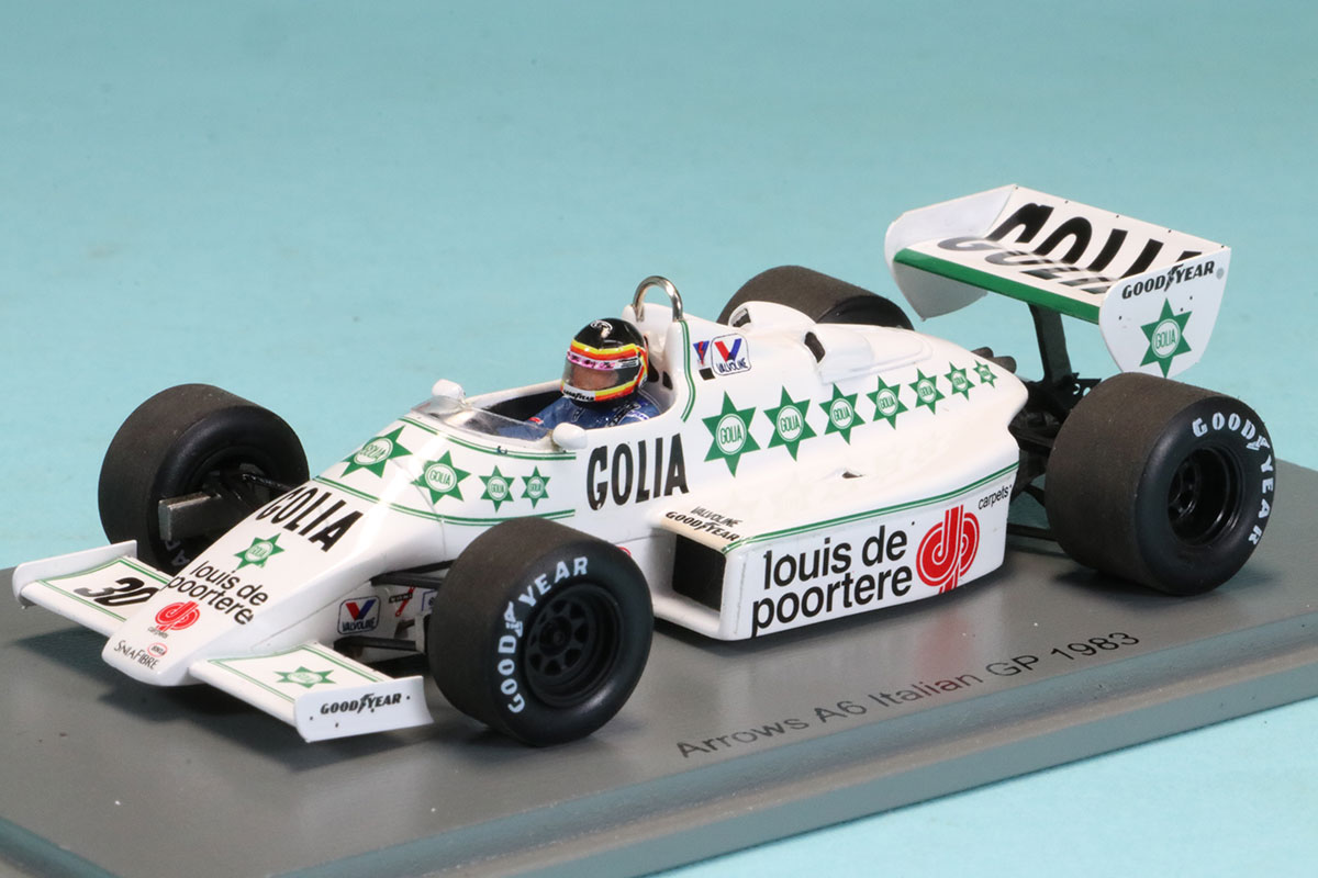 スパーク 1/43 アロウズ A6 イタリア GP 1983 T.ブーツェン　S5797