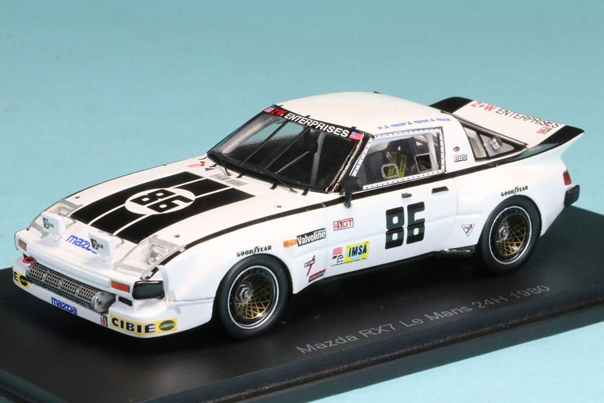 スパーク 1/43 マツダ RX-7 ルマン 1980 No.86 S9470 ミニカー
