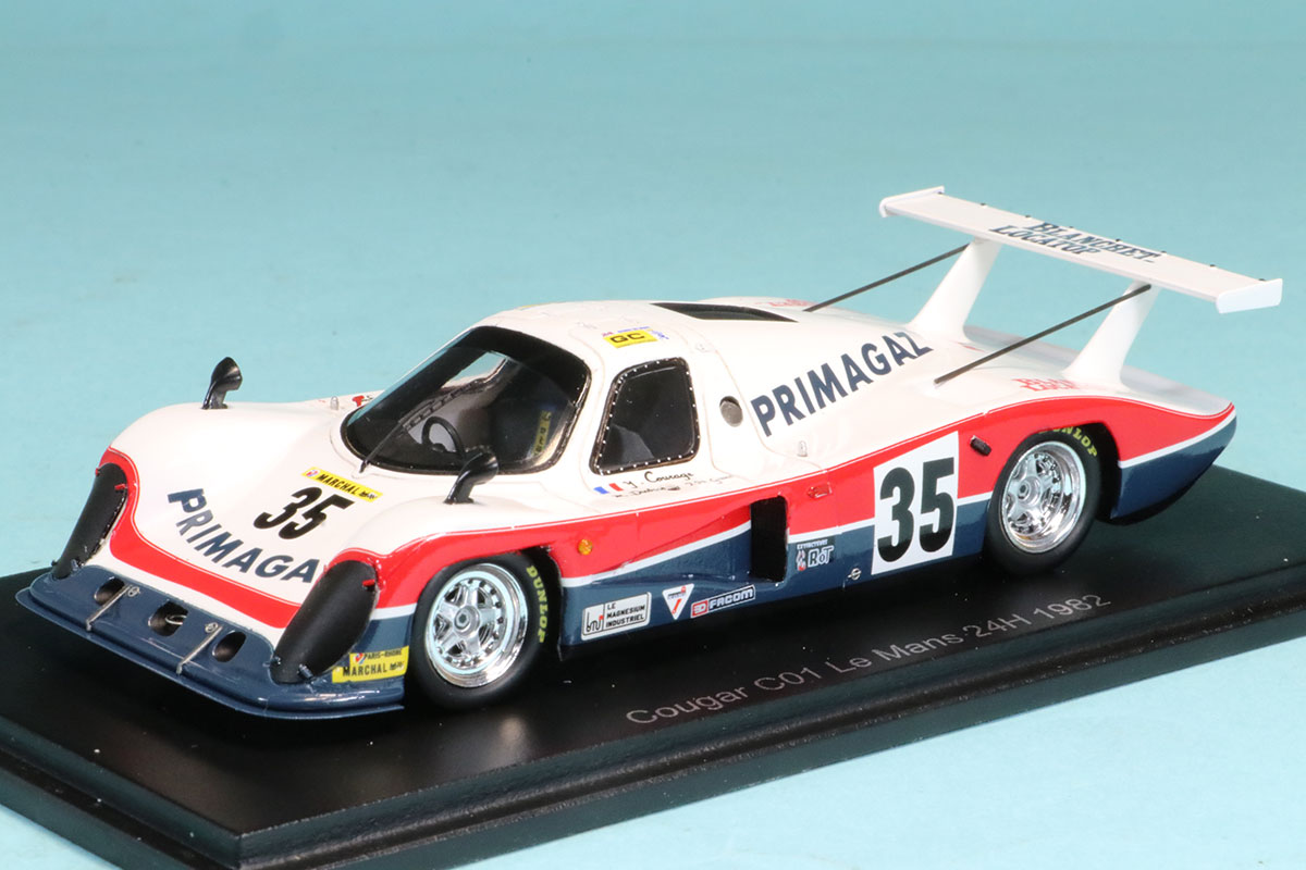 スパーク 1/43 クーガー C01 ルマン 1982 NO.35　S9499
