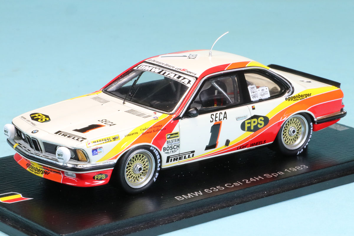 スパーク 1/43 BMW 635 CSi スパ 24h 1983 No.1　SB650
