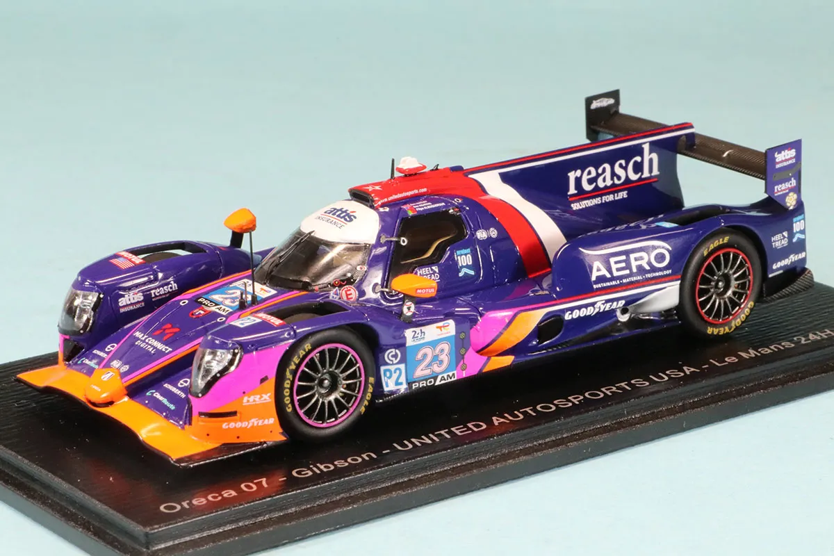 スパーク 1/43 オレカ 07 ギブソン No.23 UNITED AUTOSPORTS USA ルマン 2024　S9134