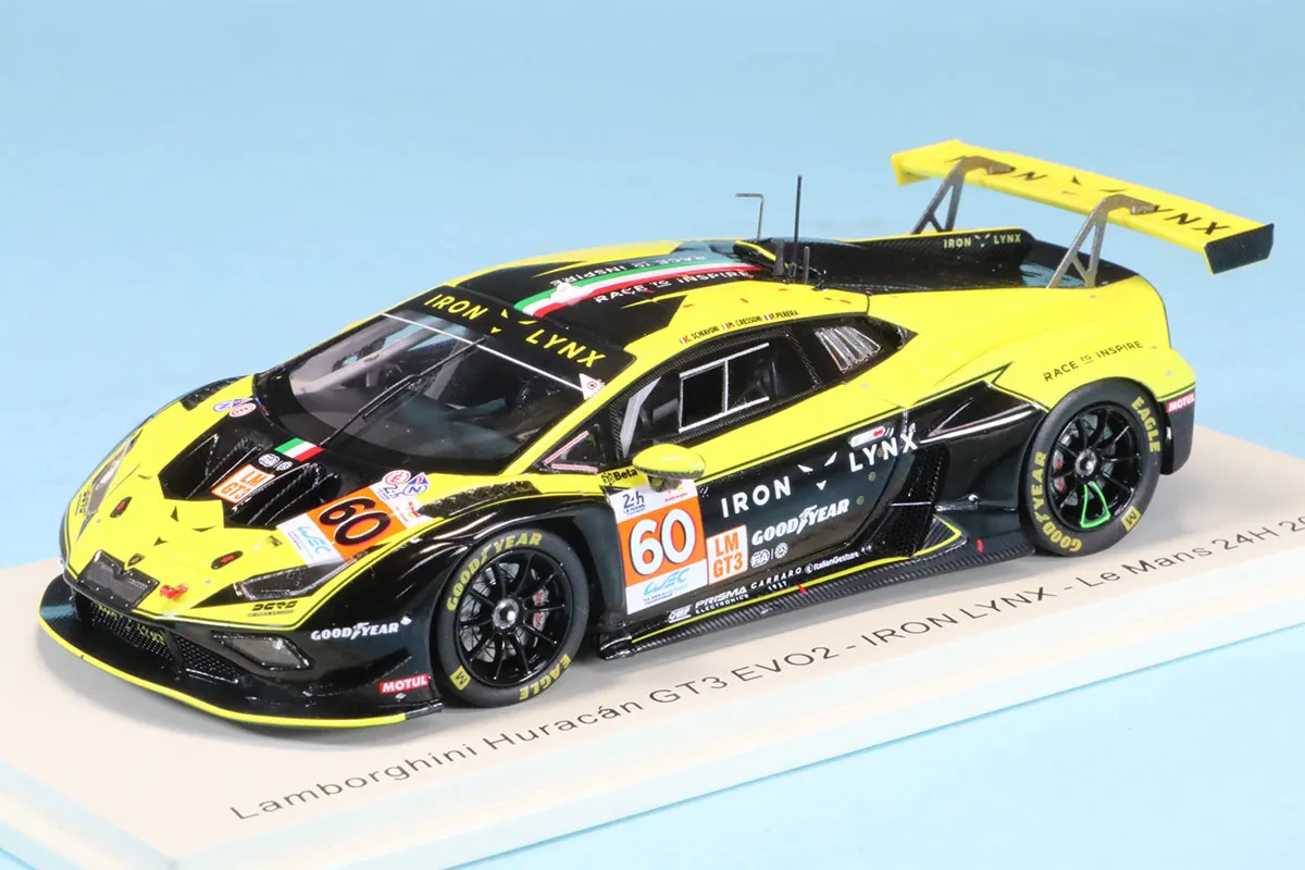 1/43 ランボルギーニ ウラカンGT3 EVO.2 スパ2024 Spark 1:43 Lamborghini Huracan GT3 Evo 2 #93 12日 12h