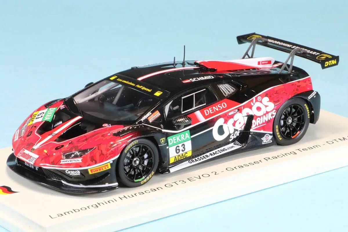 春のコレクション スパーク 1/43 グレッサー ランボルギーニ ウラカン GT3 Evo ミニカー